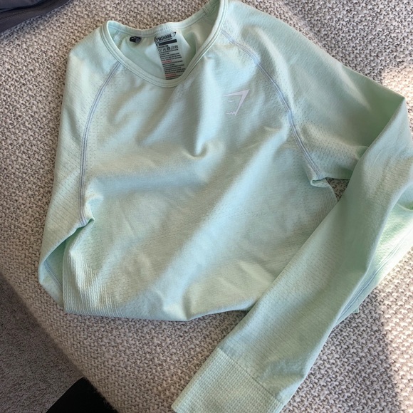 Gymshark Tops - Gymshark crop top mint